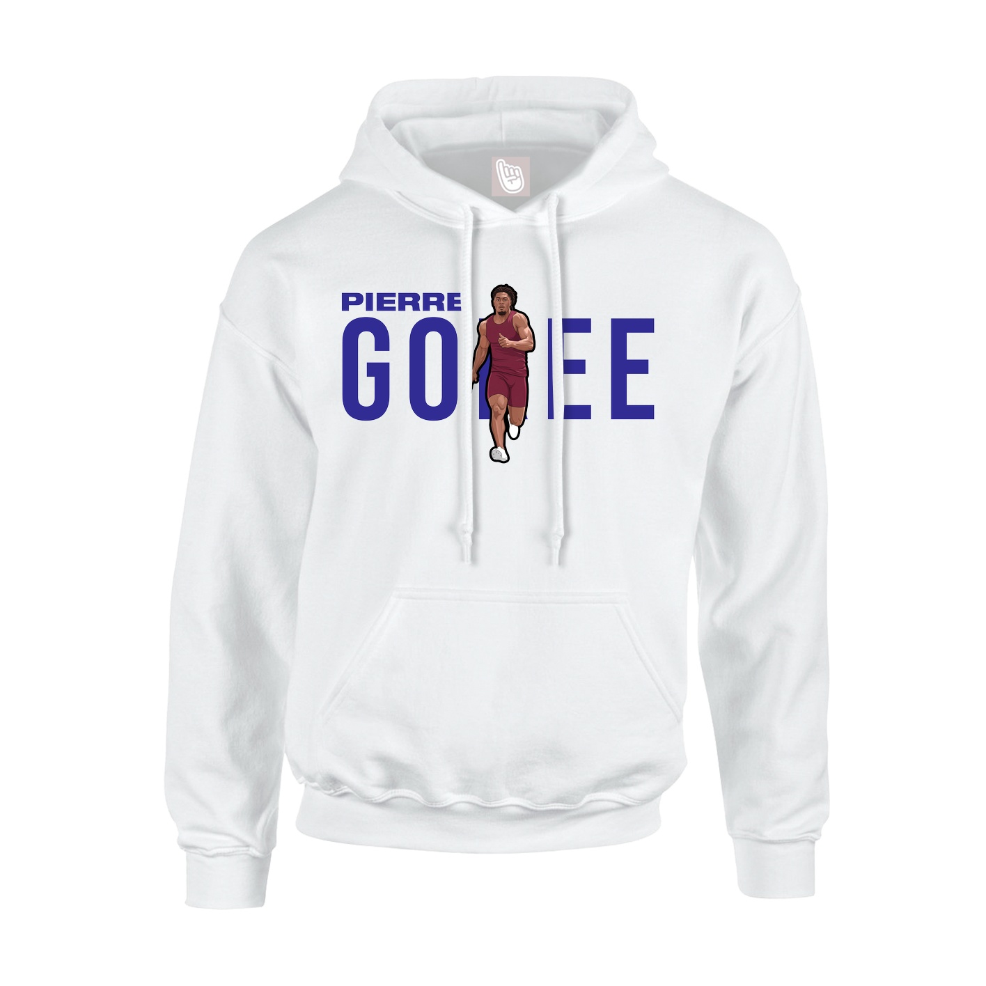 Hoodie — Player Name in White