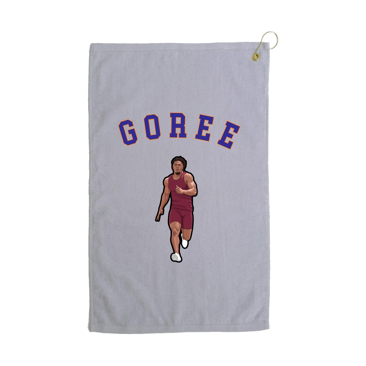 Golf Towel — Shirsey Arch in Grey
