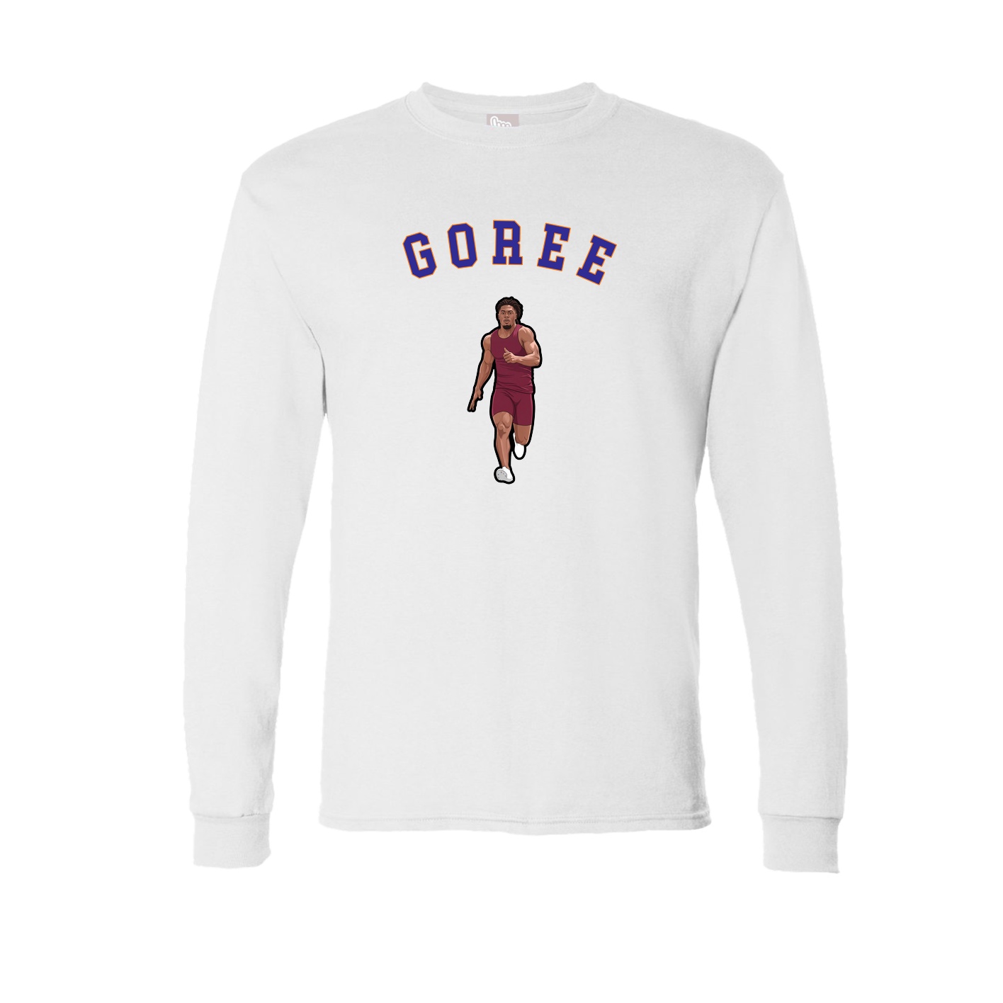 Long Sleeve Tee — Shirsey Arch in White