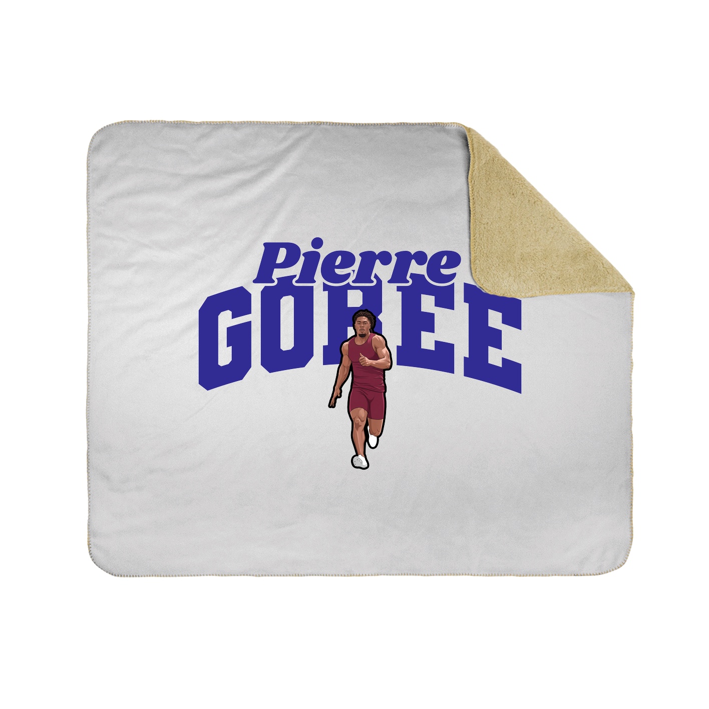 Throw Blanket — Signature Arch in White