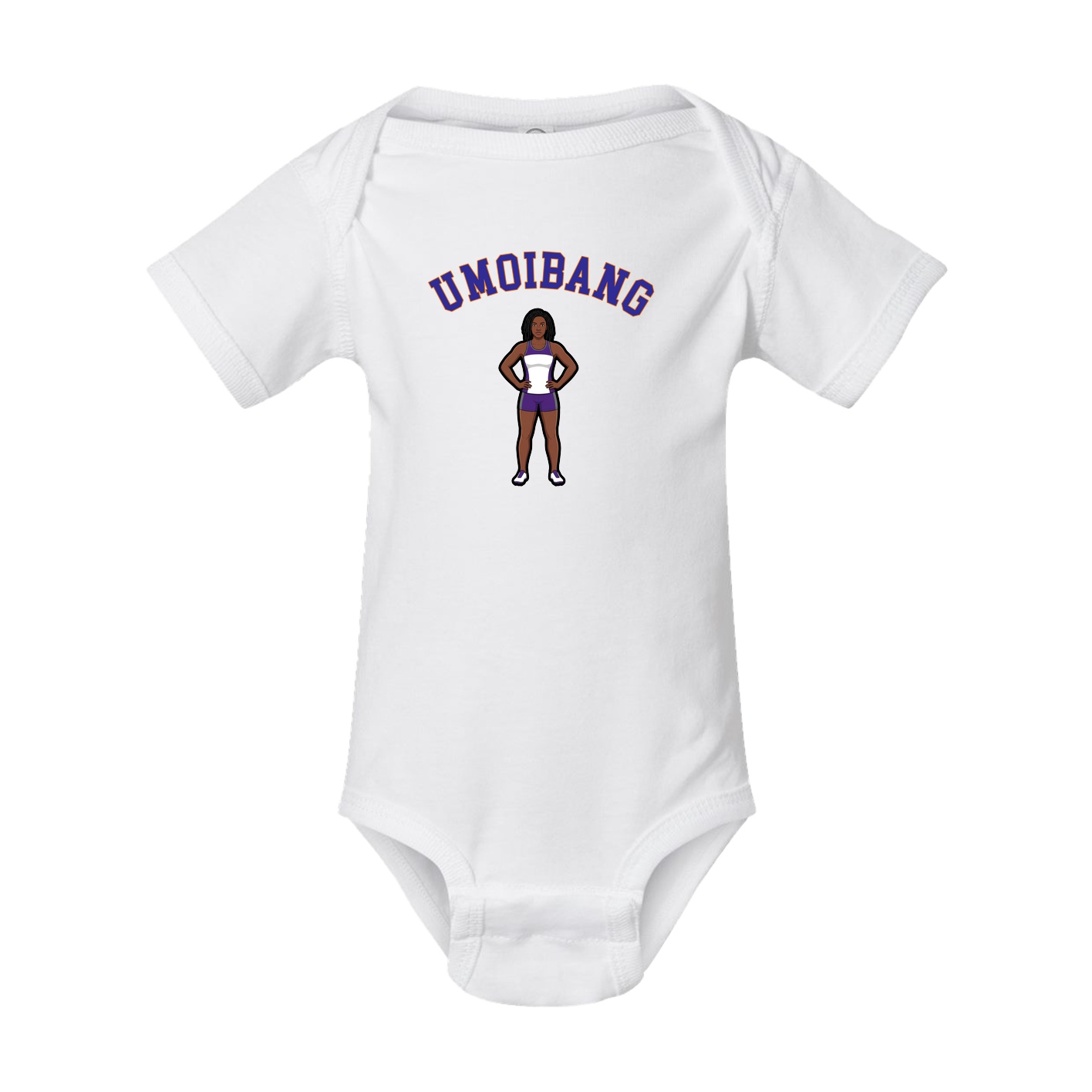 Baby Onesie — Shirsey Arch in White