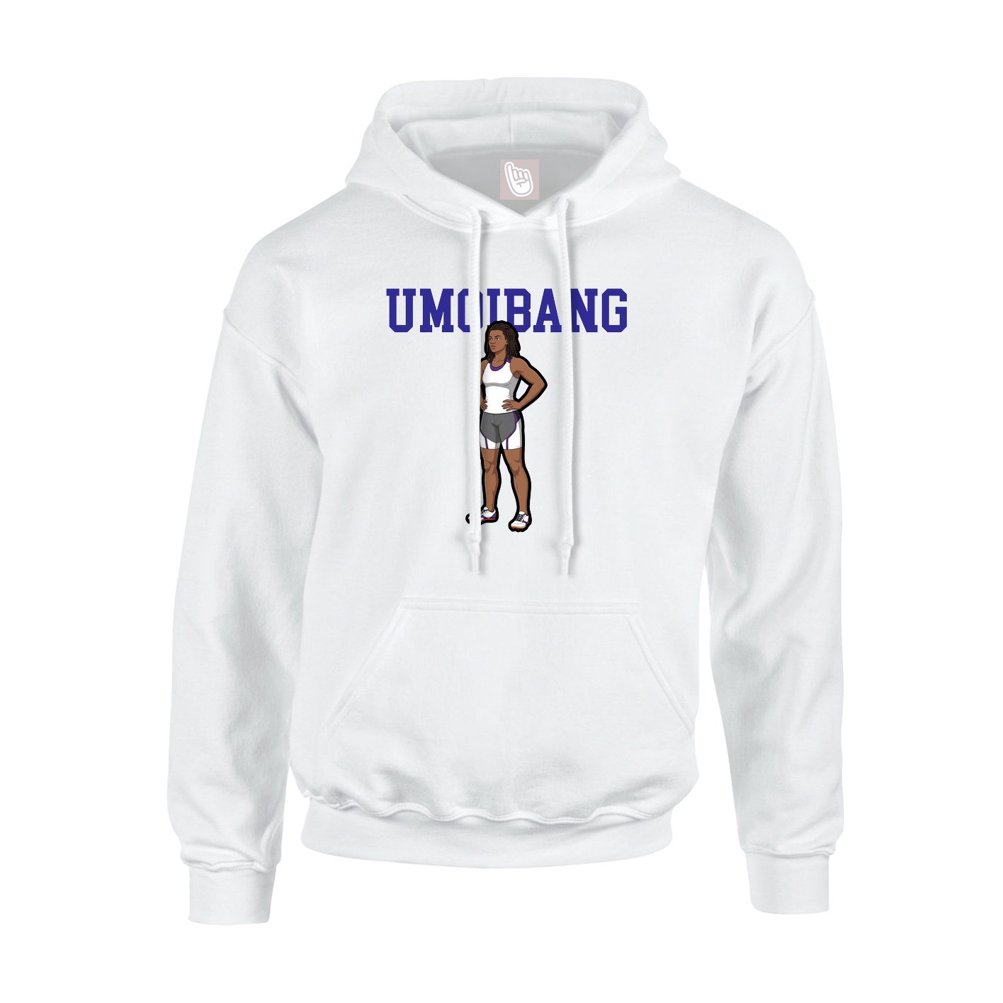 Hoodie — Shirsey in White