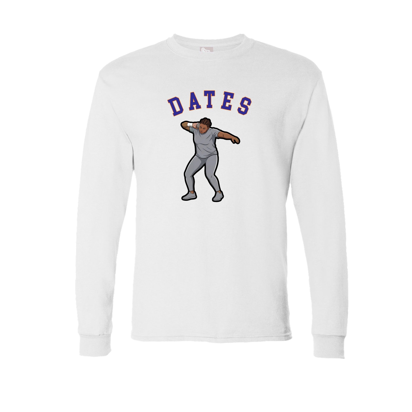 Long Sleeve Tee — Shirsey Arch in White