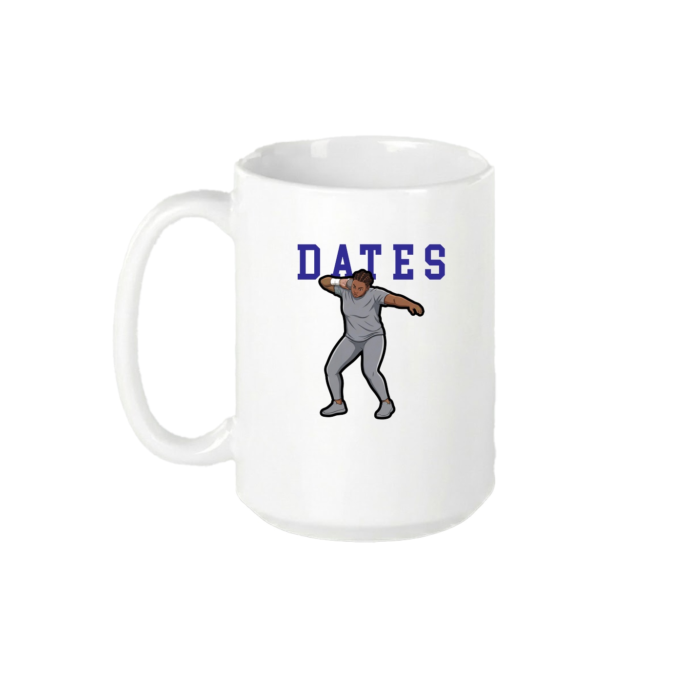 15oz Coffee Mug — Shirsey in White