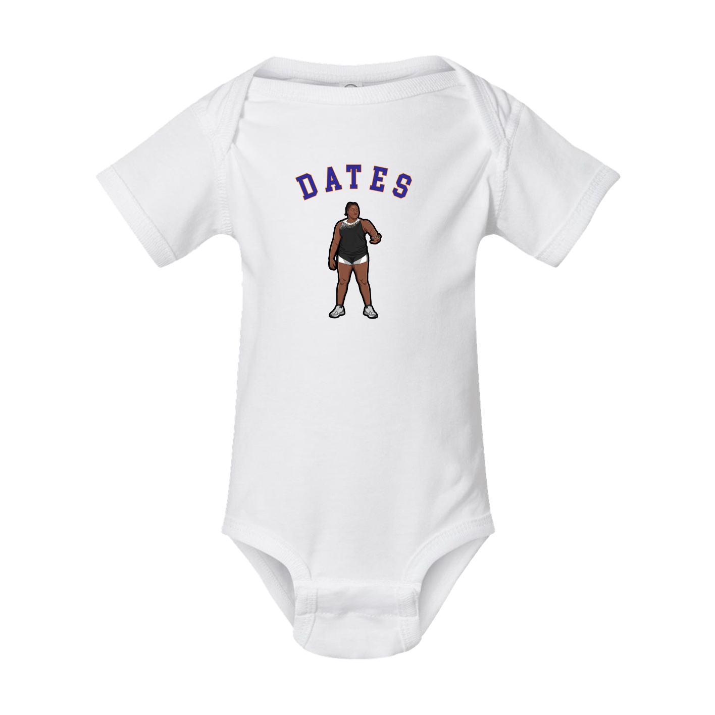 Baby Onesie — Shirsey Arch in White