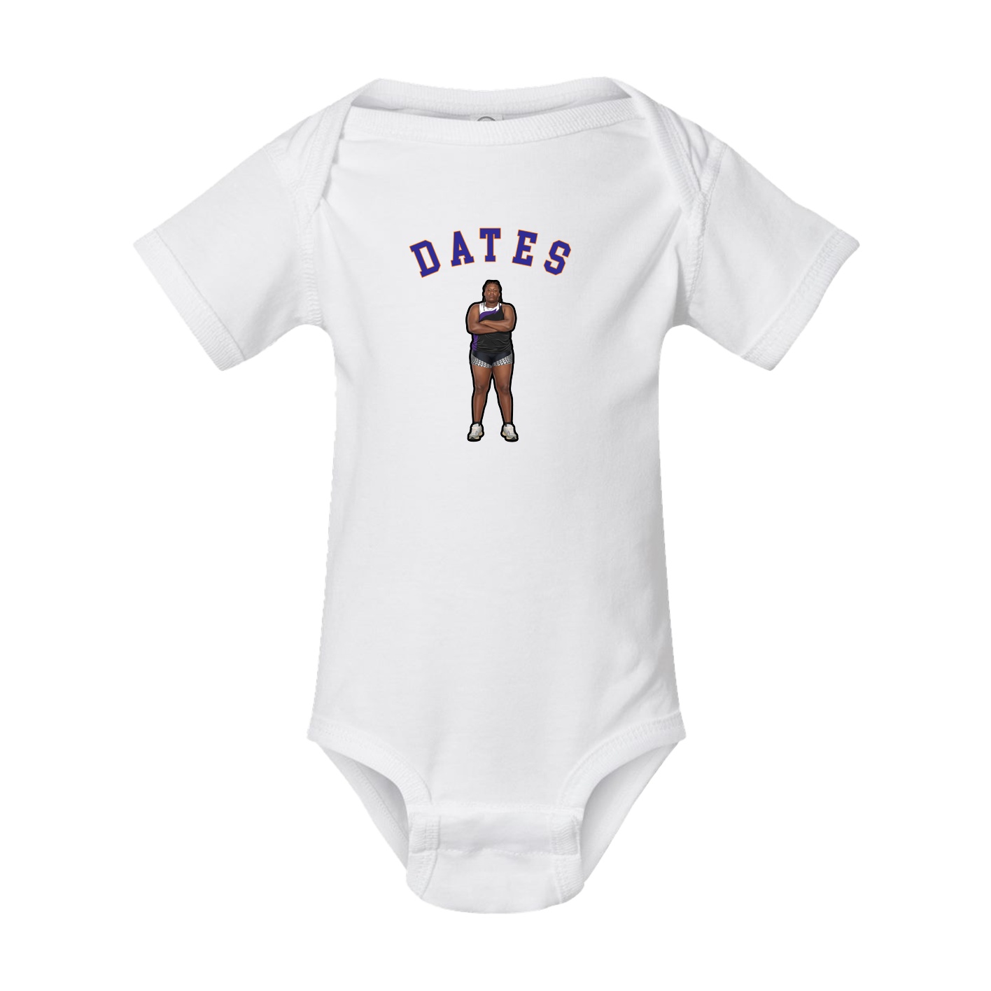 Baby Onesie — Shirsey Arch in White