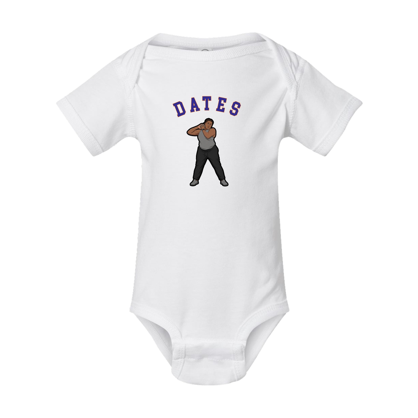 Baby Onesie — Shirsey Arch in White