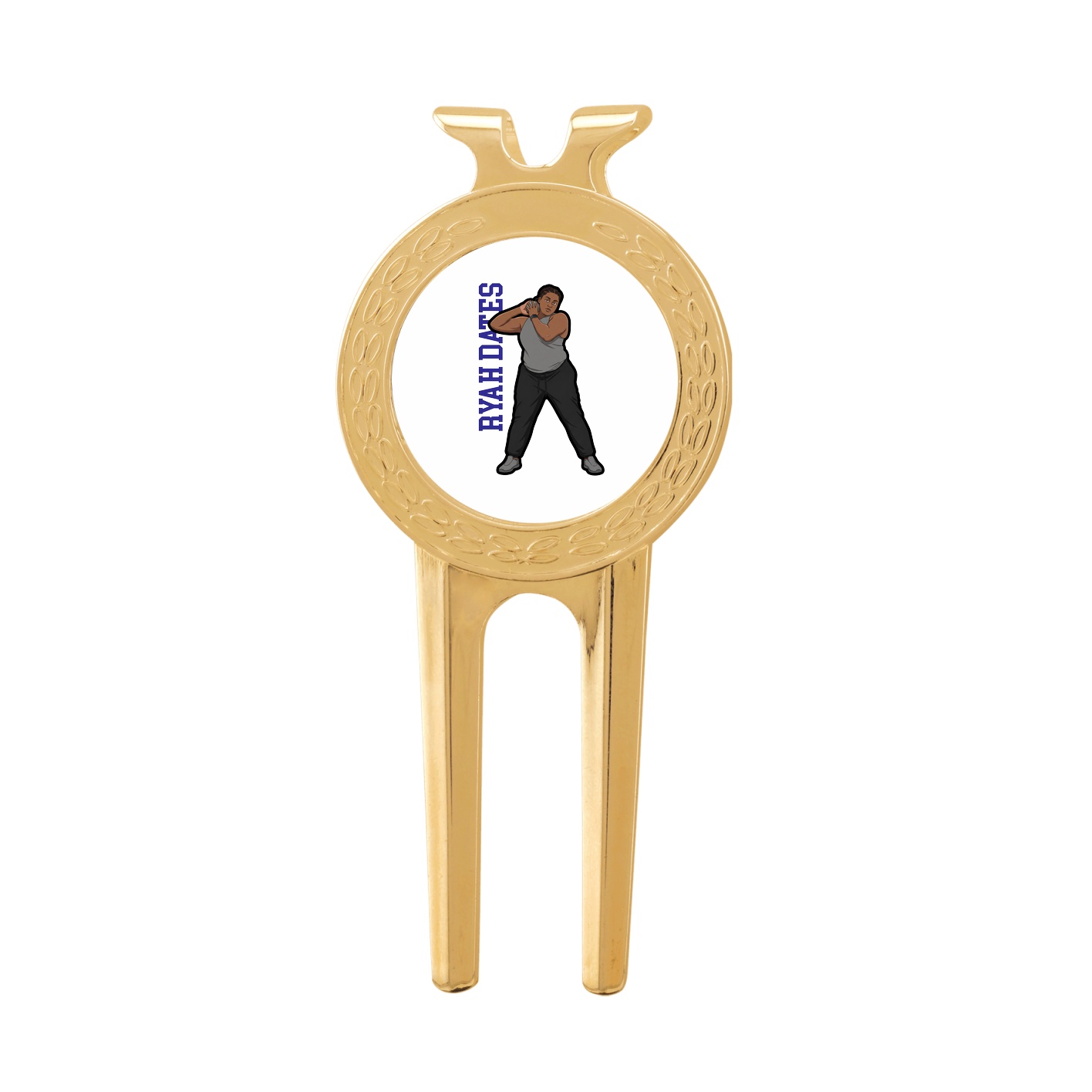Divot Tool with Ball Marker — Name Vertical in Classic