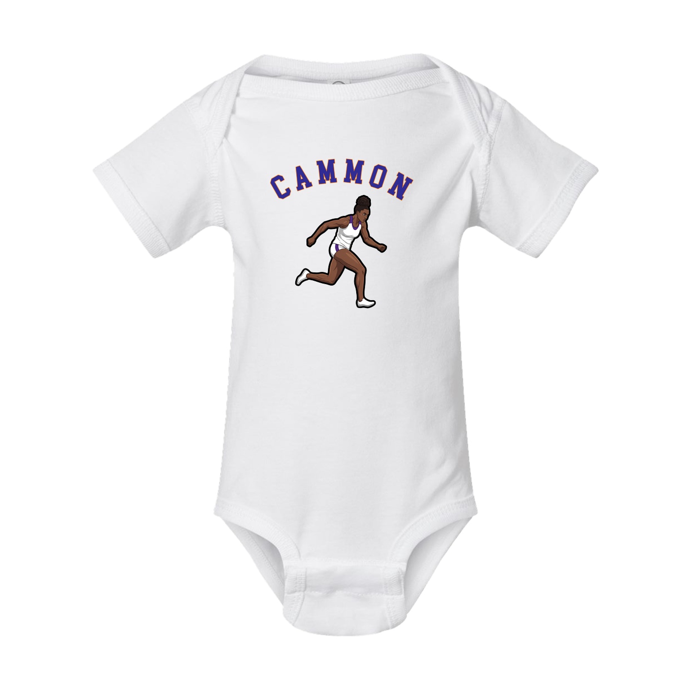 Baby Onesie — Shirsey Arch in White