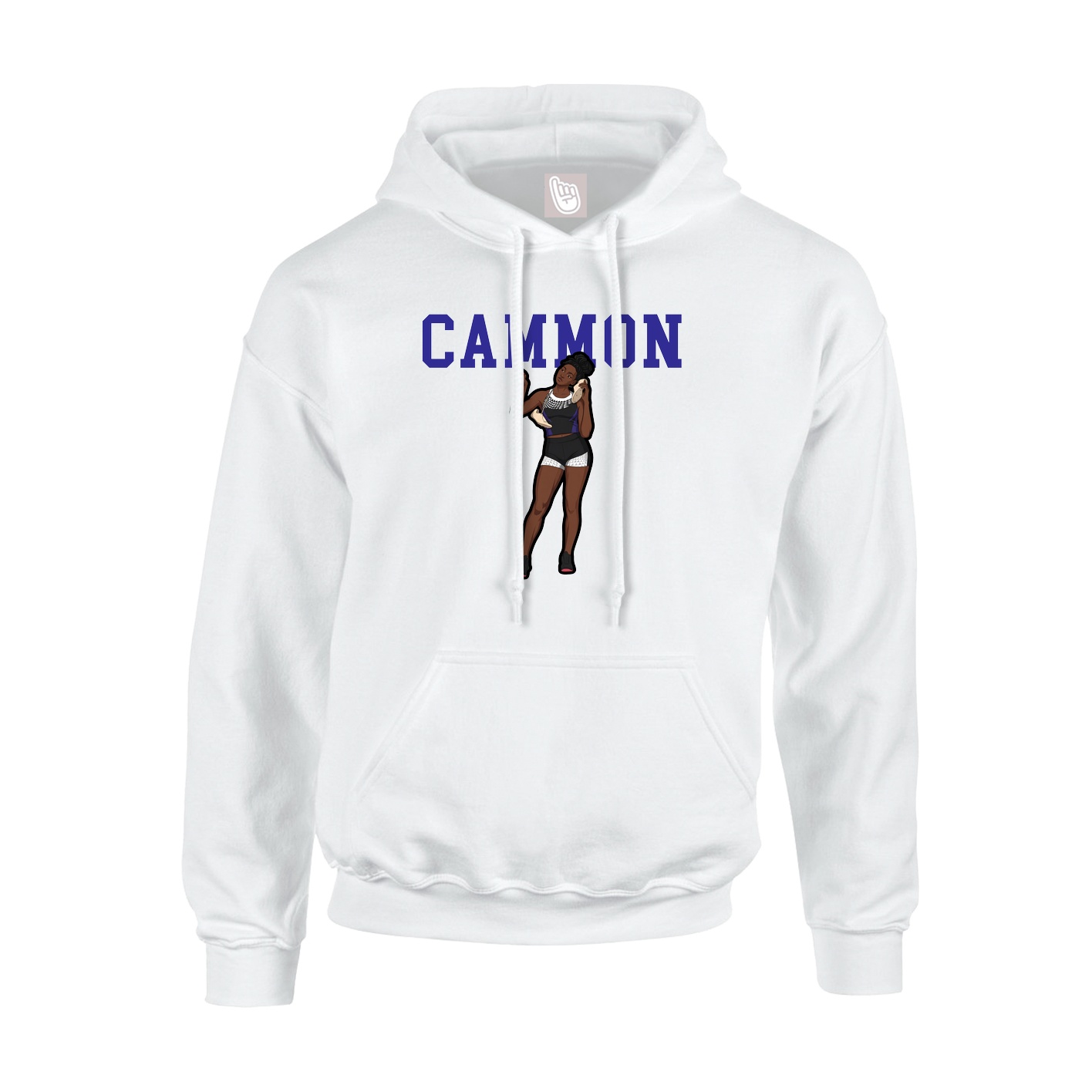 Hoodie — Shirsey in White