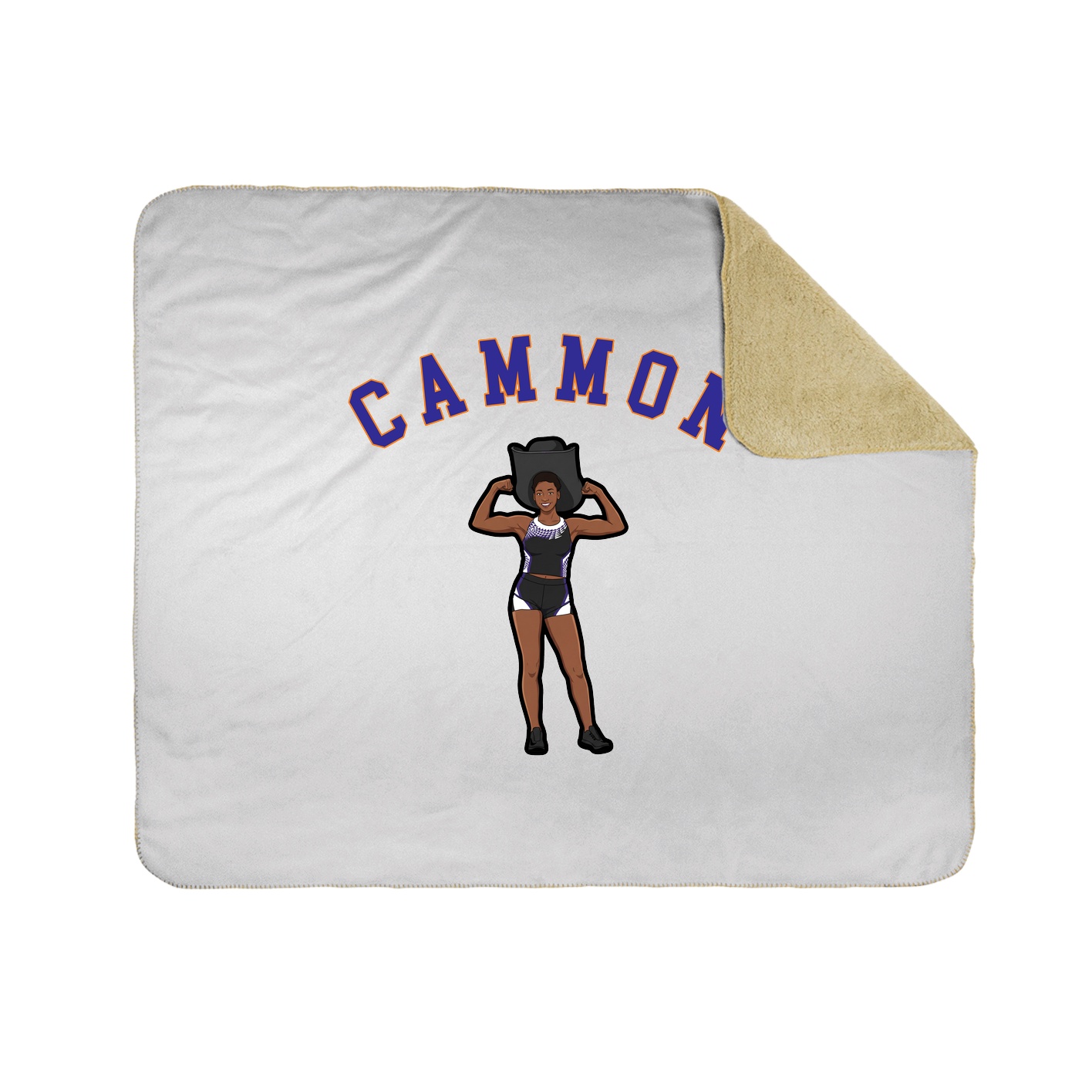 Throw Blanket — Shirsey Arch in White