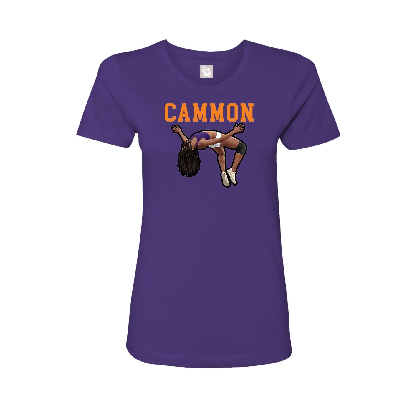 Fitted Women's Tee — Shirsey in Purple