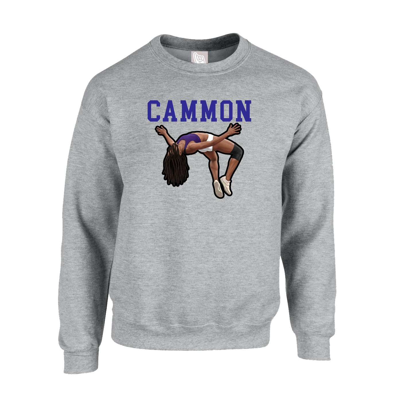 Fleece Crew — Shirsey in Grey