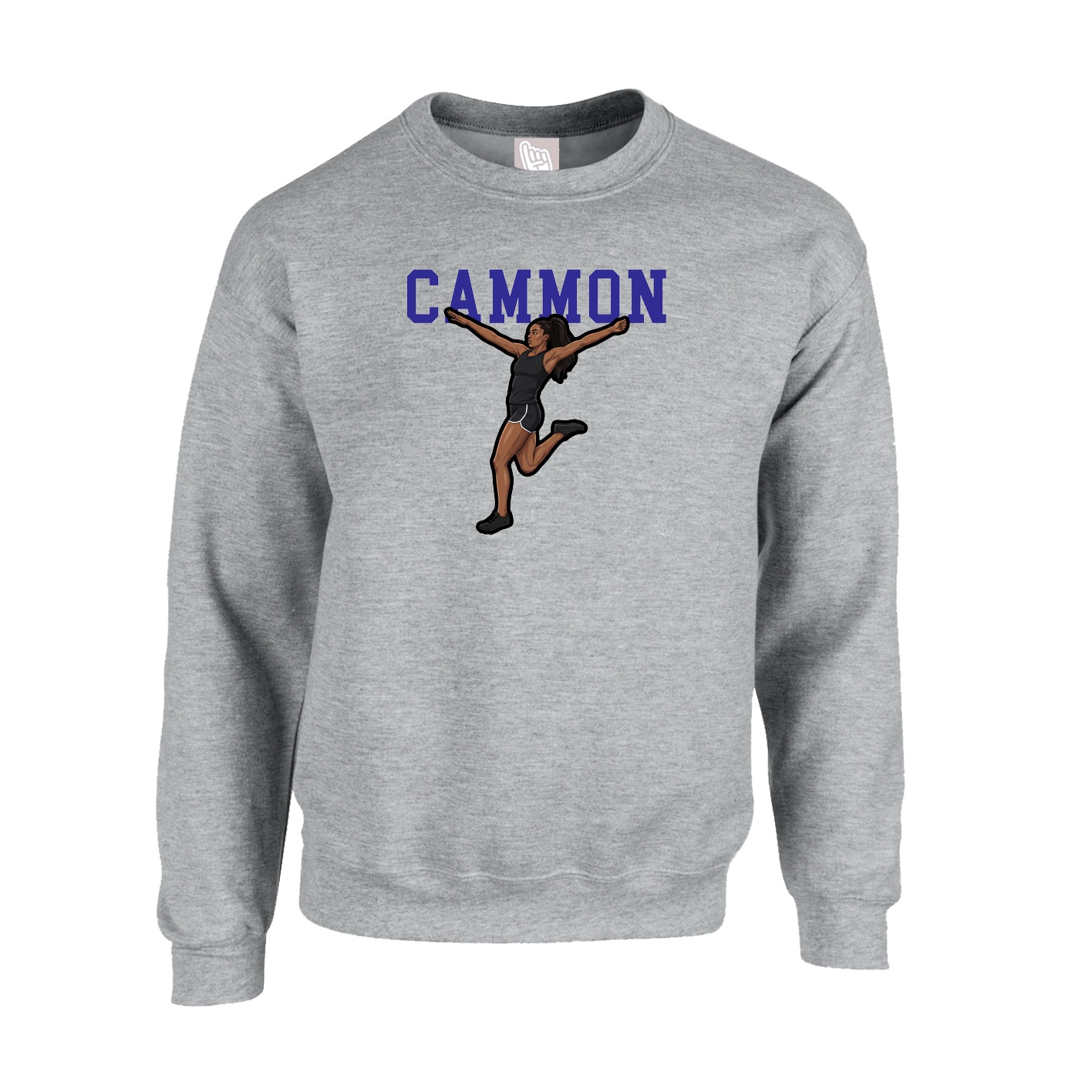 Fleece Crew — Shirsey in Grey