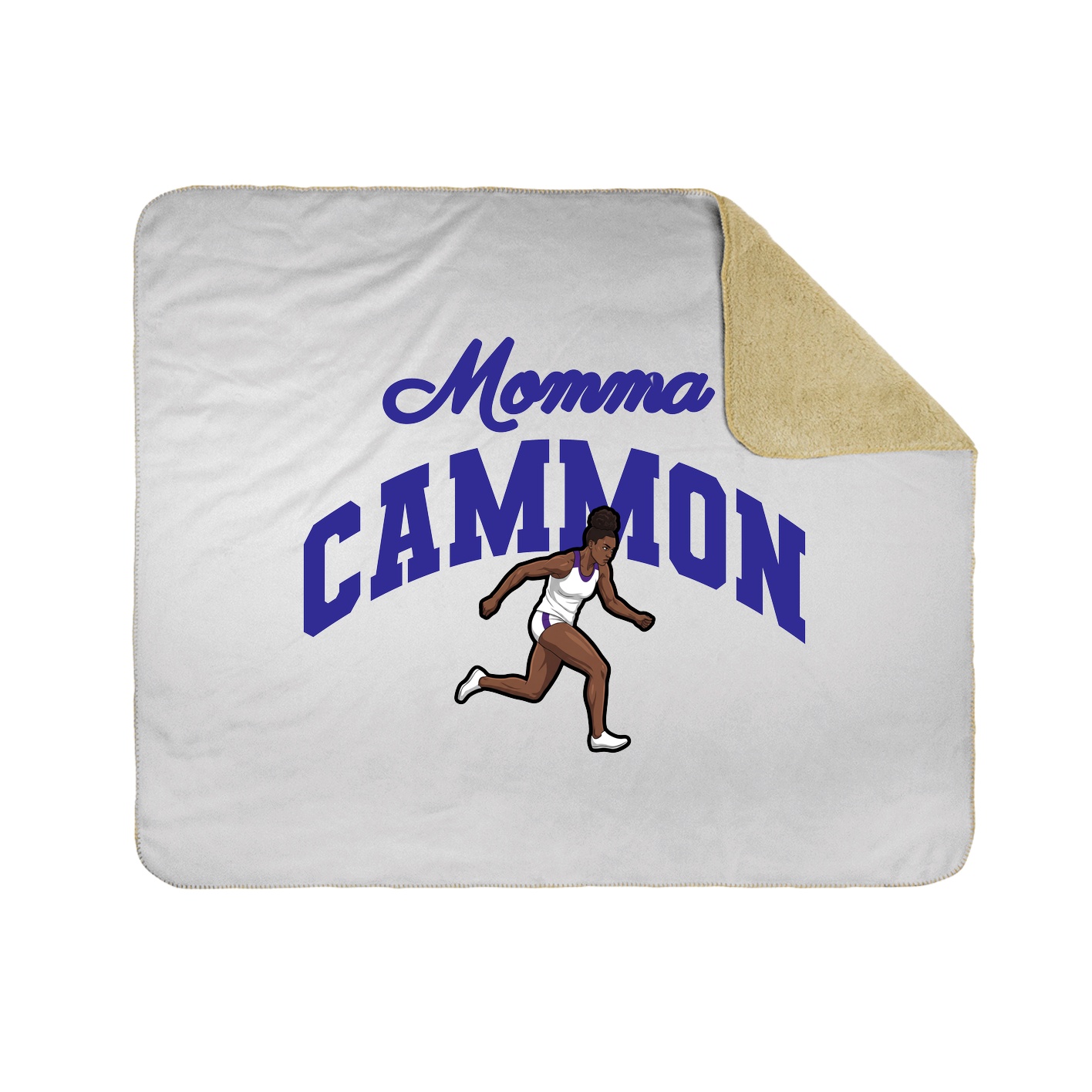 Throw Blanket — Mothers Day Arch in White