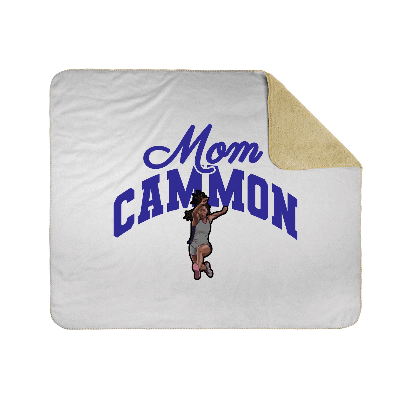 Throw Blanket — Mothers Day Arch in White