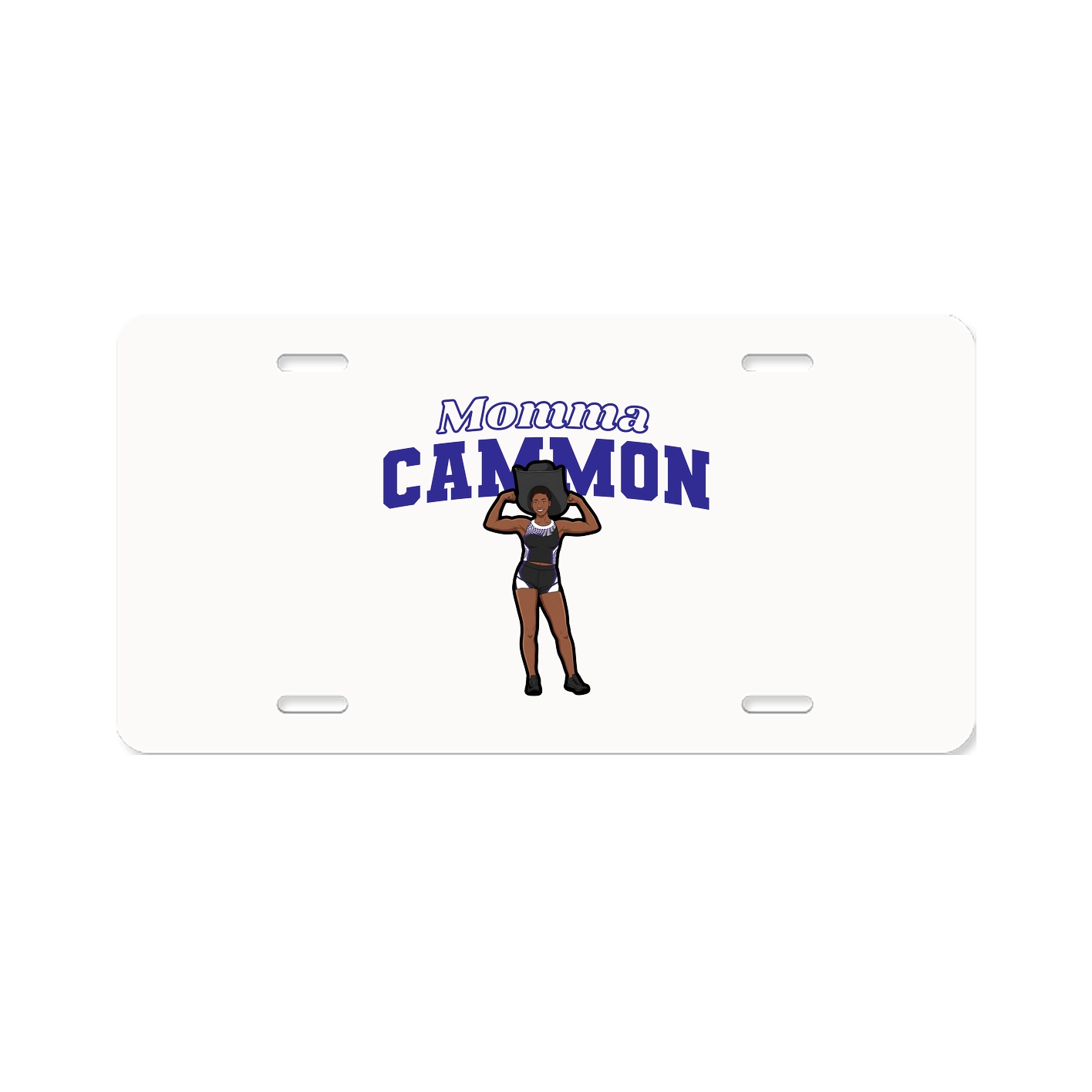License Plate — Mothers Day Block in Classic