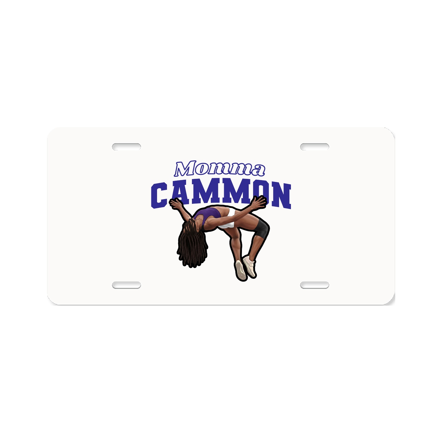 License Plate — Mothers Day Block in Classic