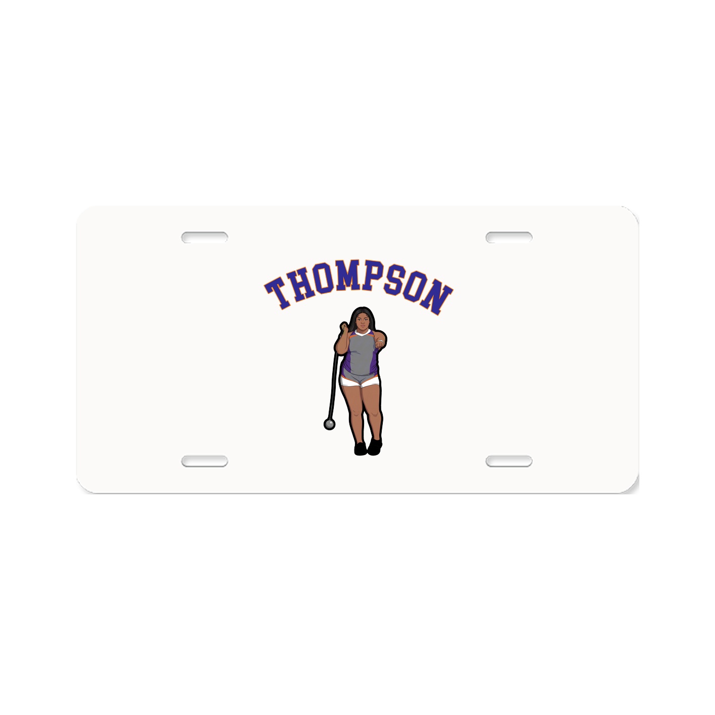 License Plate — Shirsey Arch in Classic