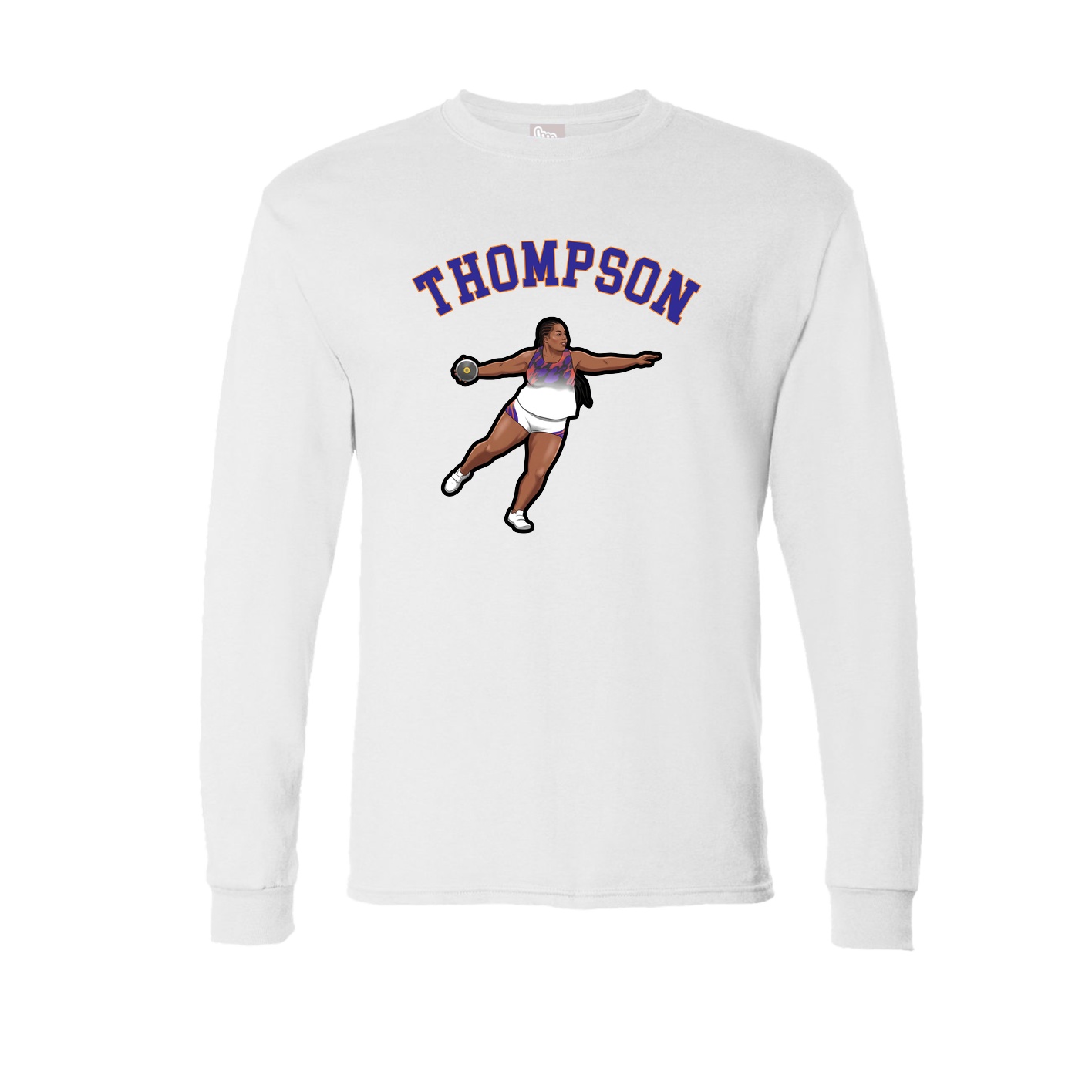 Long Sleeve Tee — Shirsey Arch in White