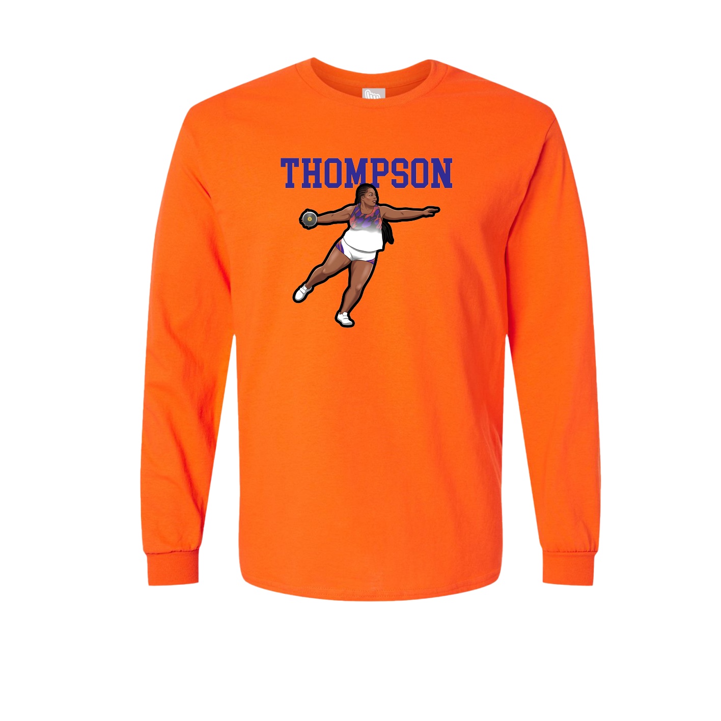 Long Sleeve Tee — Shirsey in Orange