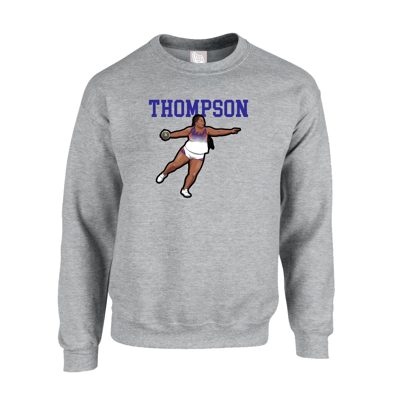 Fleece Crew — Shirsey in Grey