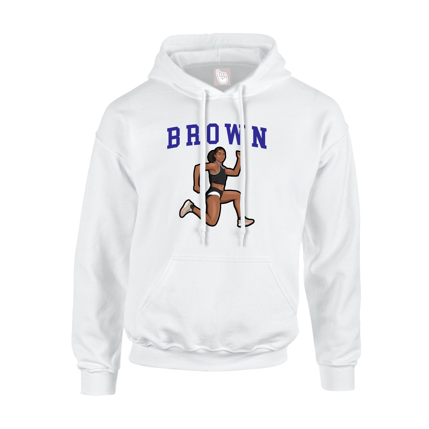 Hoodie — Shirsey in White