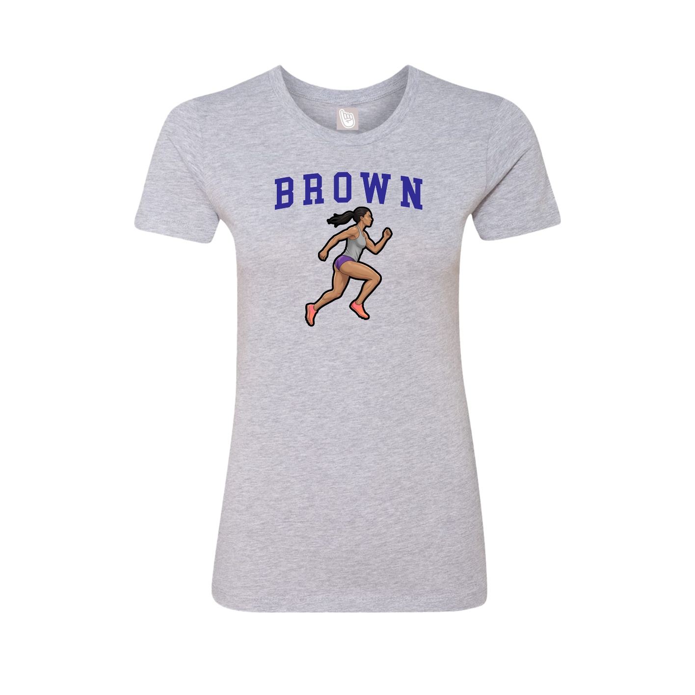 Fitted Women's Tee — Shirsey in Grey