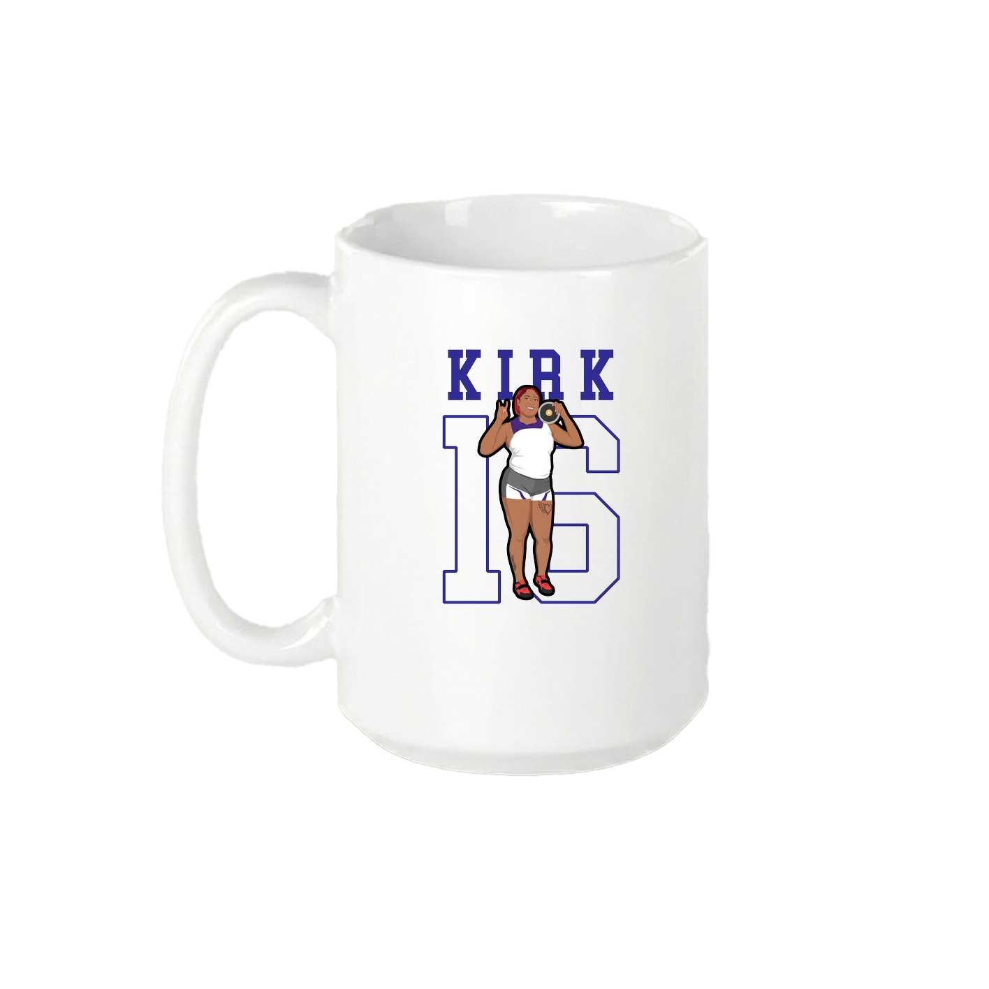 15oz Coffee Mug — Shirsey in White