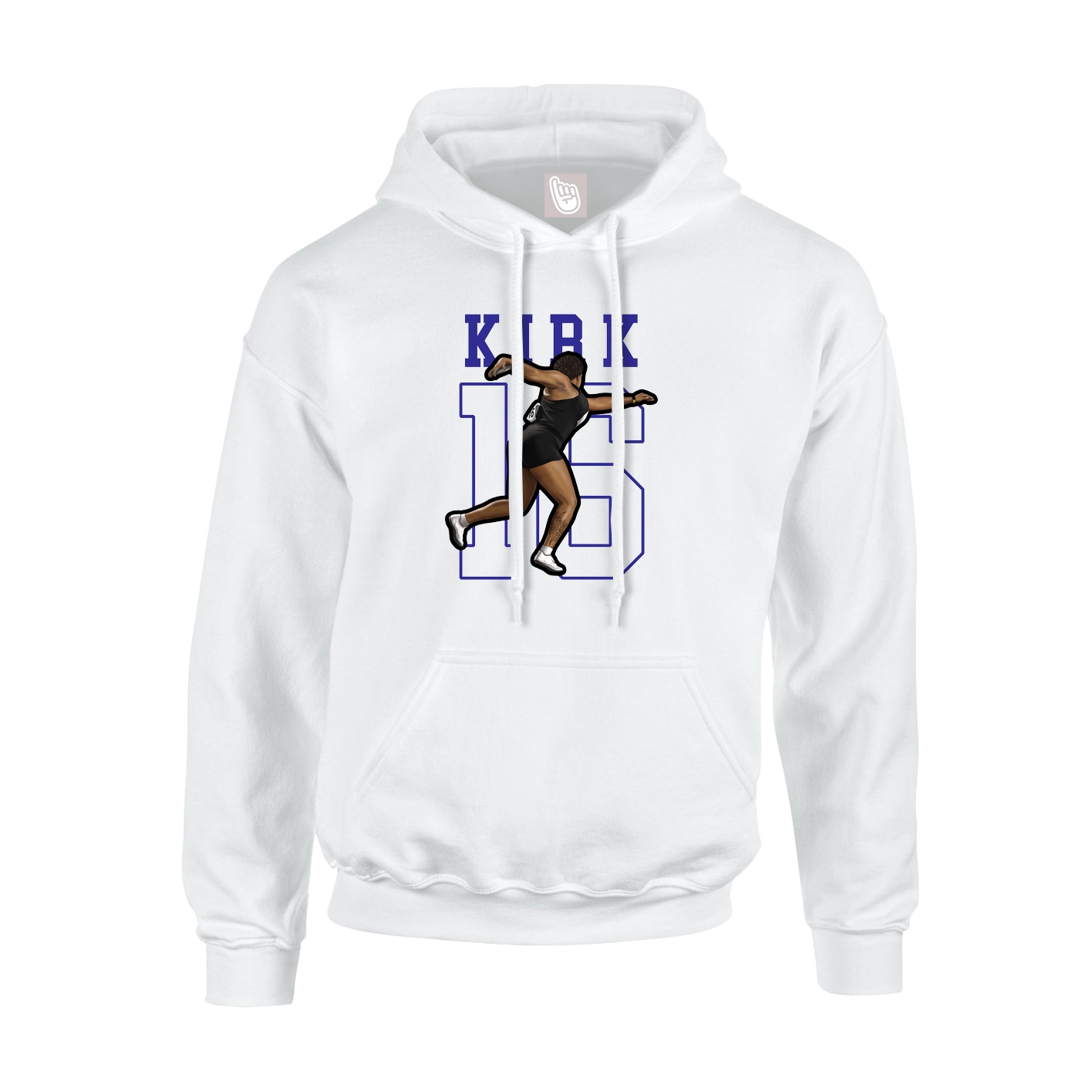 Hoodie — Shirsey in White
