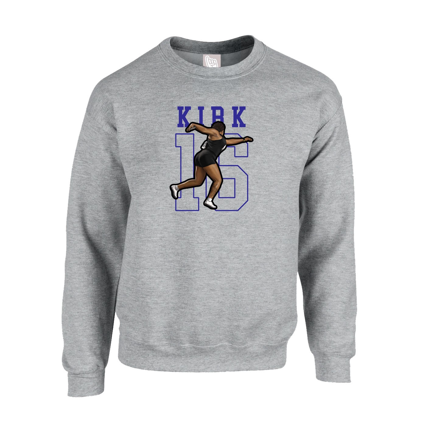 Fleece Crew — Shirsey in Grey