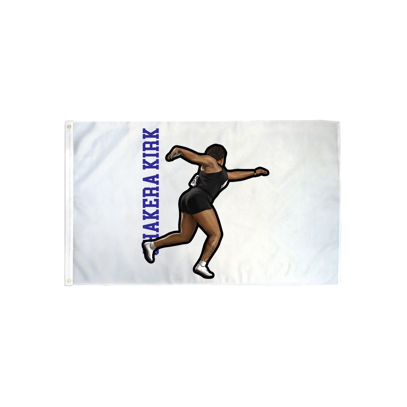 3x5 Flag — Name Vertical in Classic