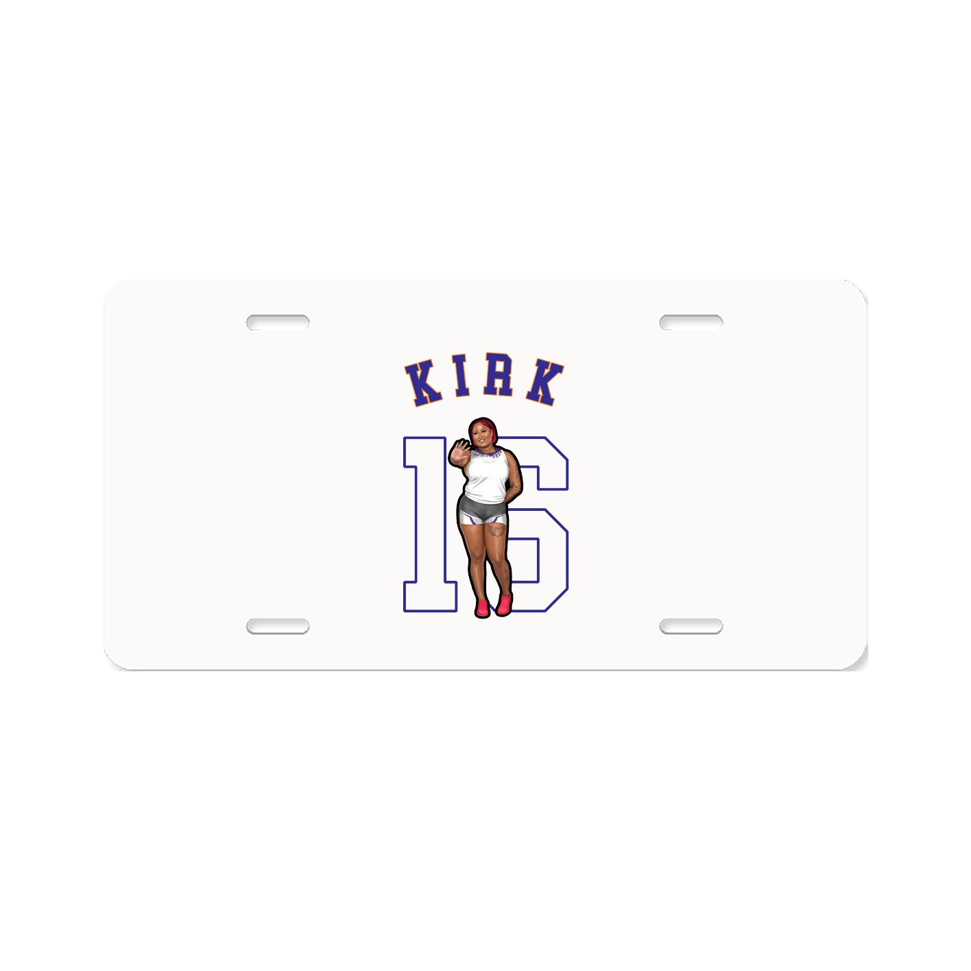 License Plate — Shirsey Arch in Classic