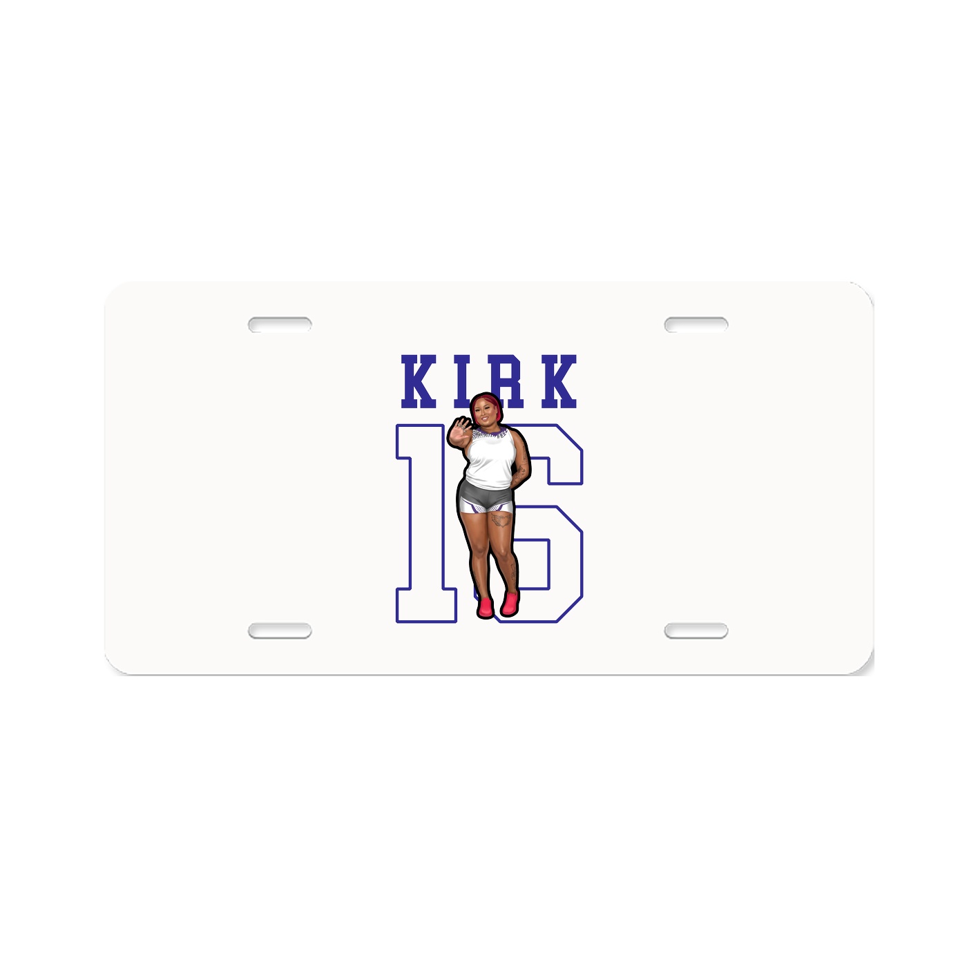 Aluminum License Plate
