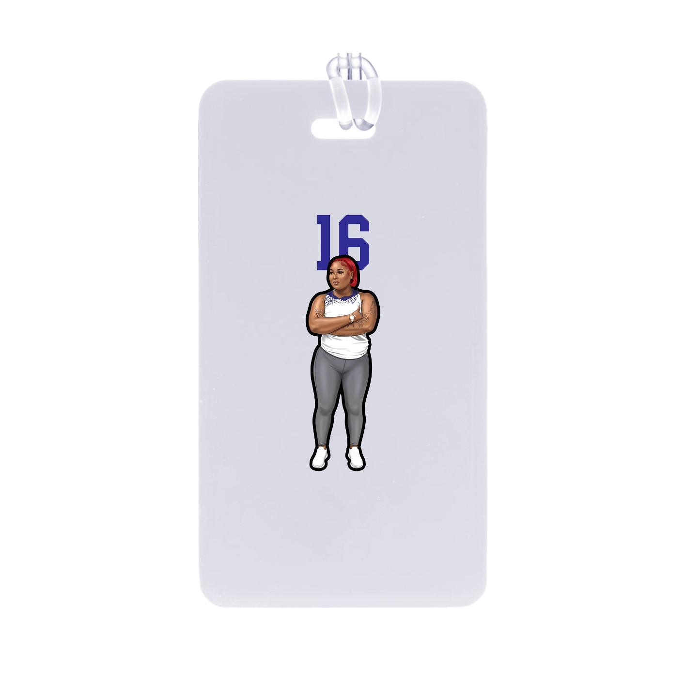 Bag Tag — Number Top in Classic