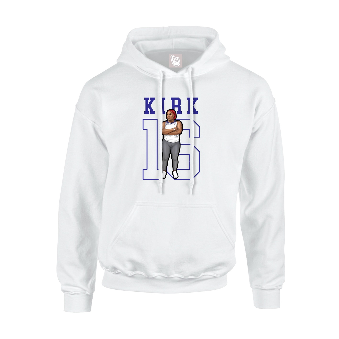 Youth Hoodie — Shirsey in White