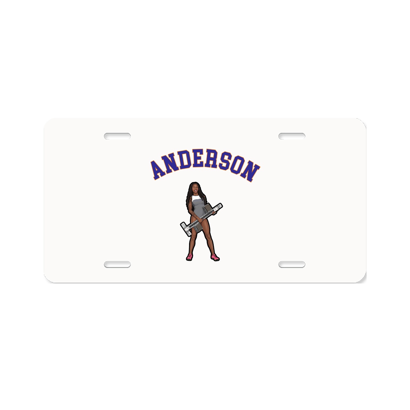 License Plate — Shirsey Arch in Classic