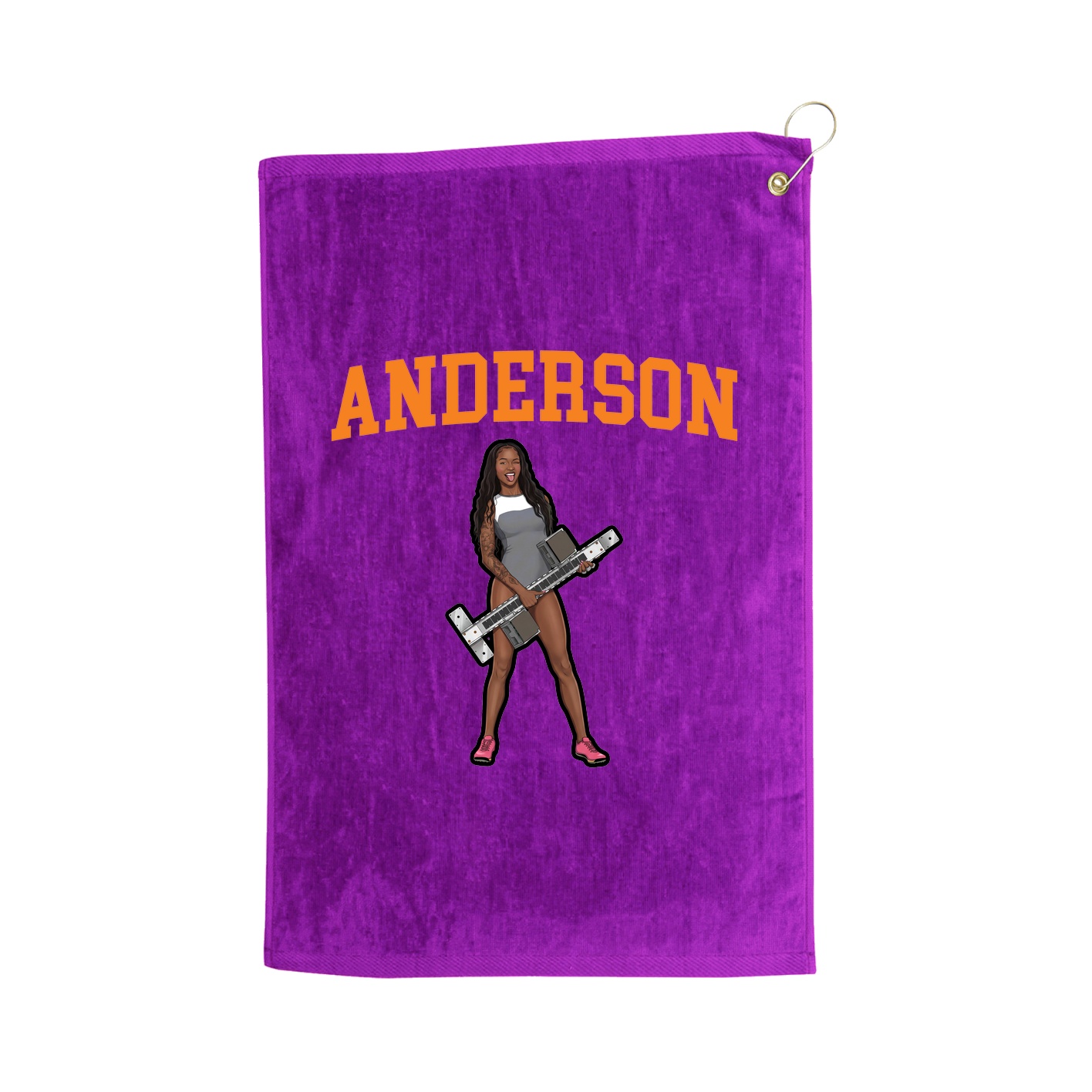 Golf Towel — Shirsey in Purple