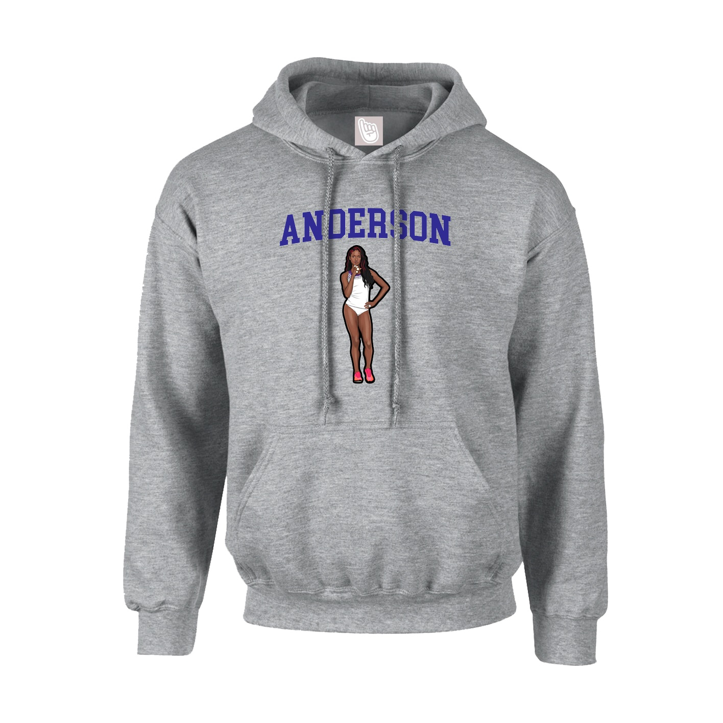 Youth Hoodie — Shirsey in Grey