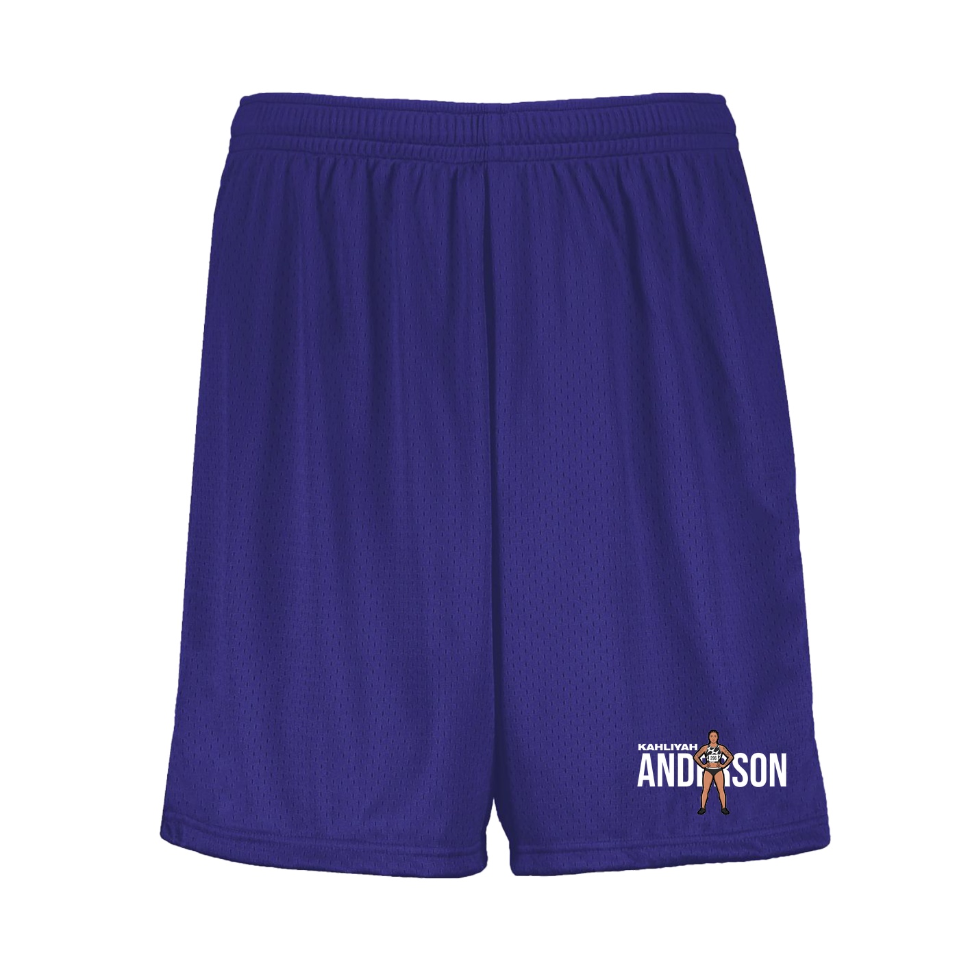 Shorts — Player Name in Purple