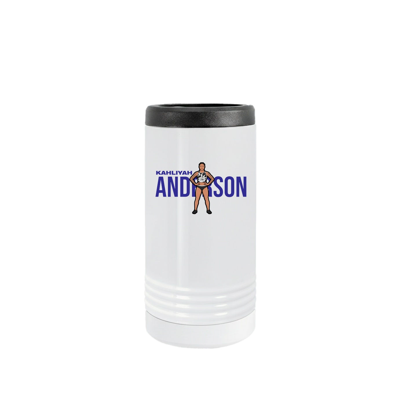 Slim Beverage Holder — Player Name in White