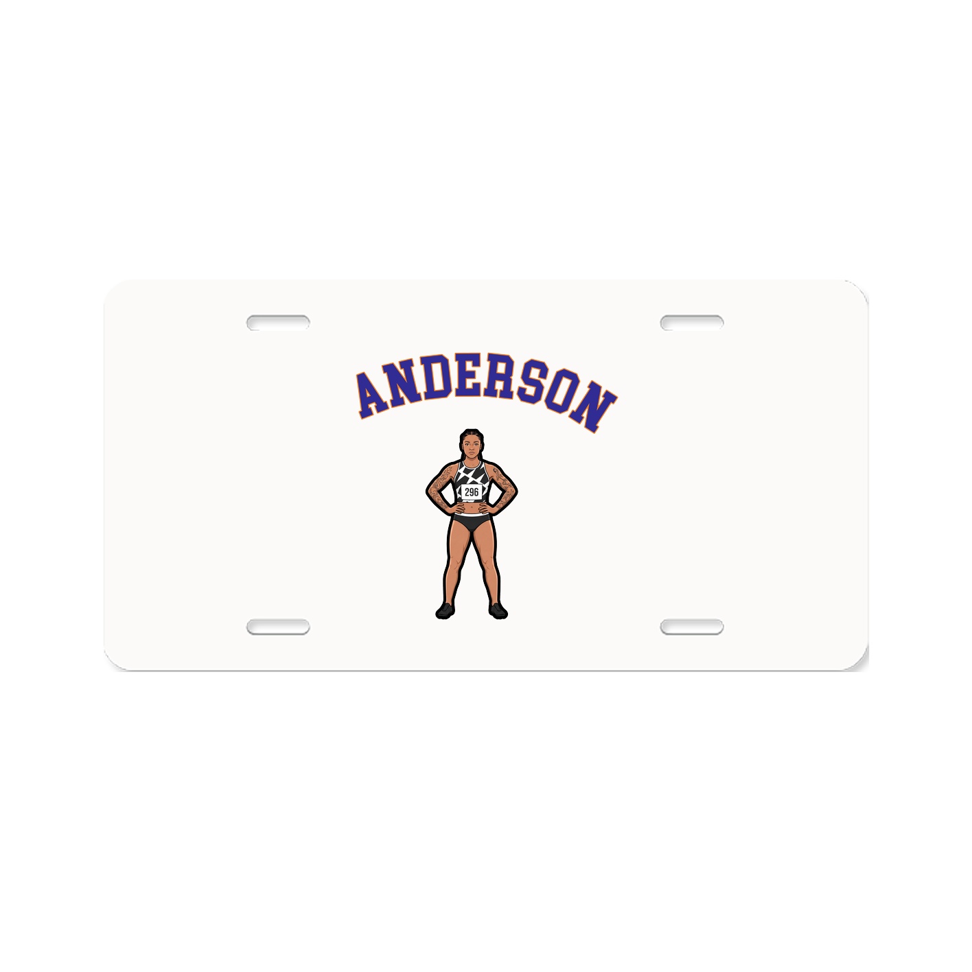 License Plate — Shirsey Arch in Classic