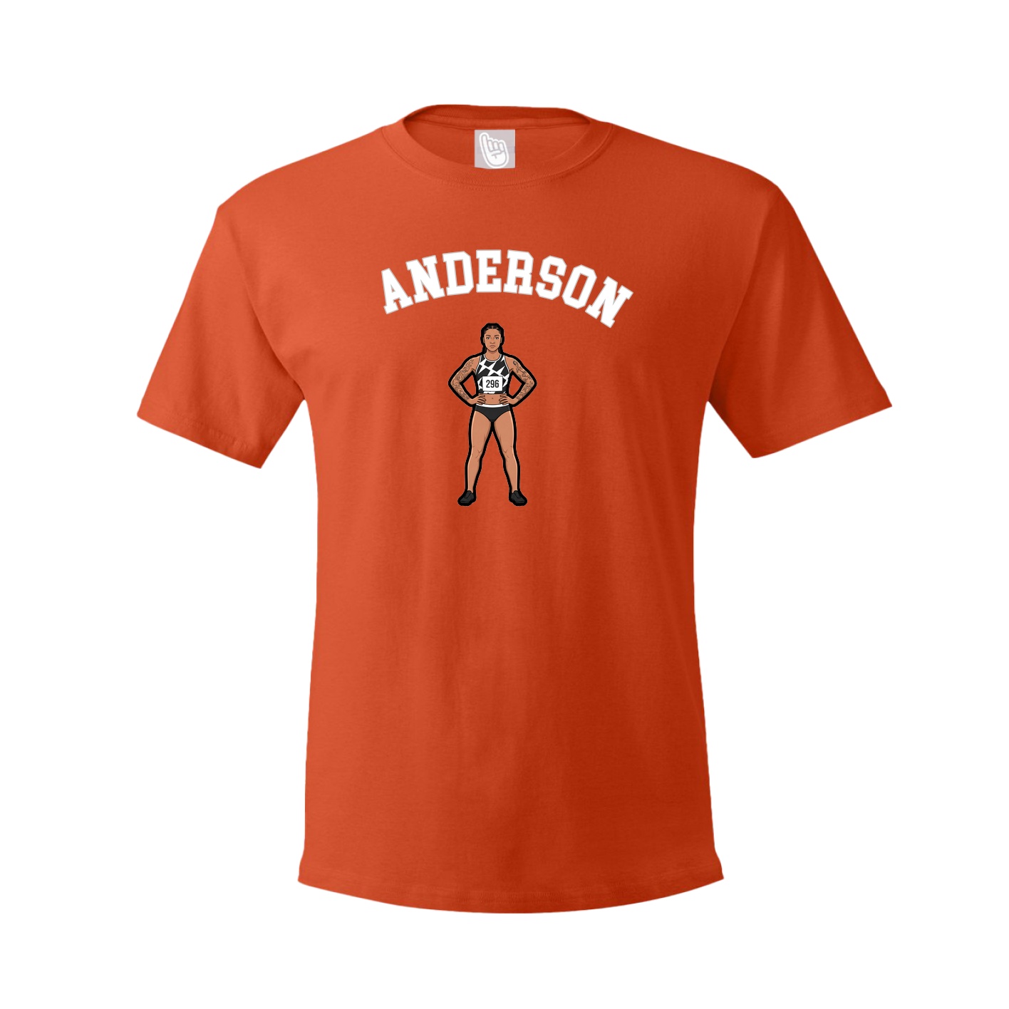 Tee — Shirsey Arch in Orange