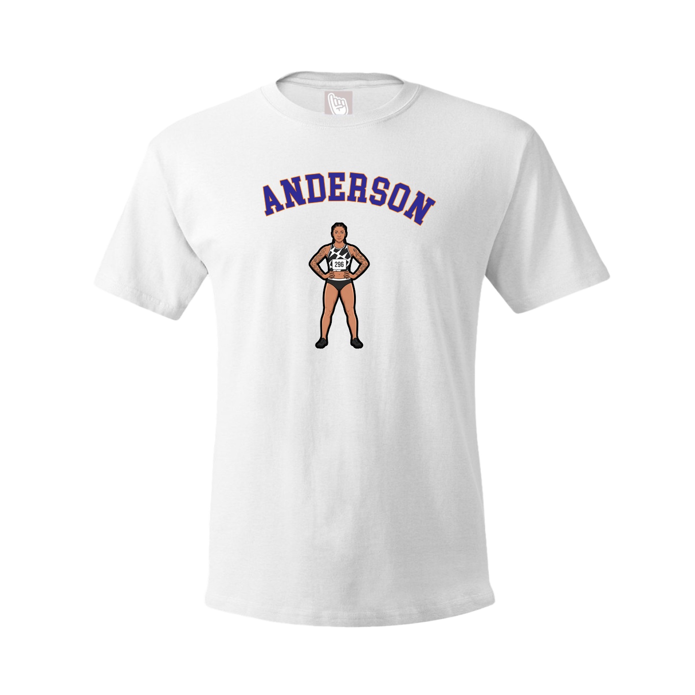 Youth Tee — Shirsey Arch in White