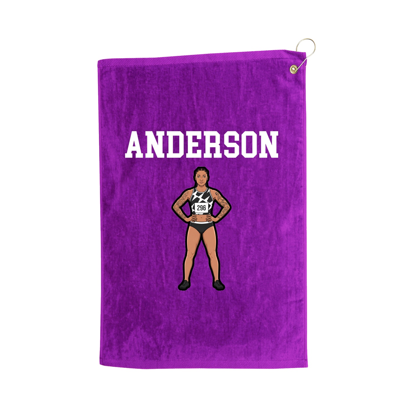 Golf Towel — Shirsey in Purple