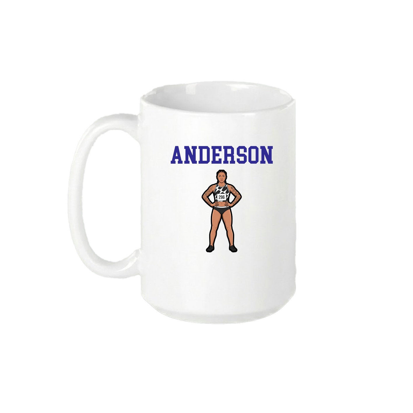15oz Coffee Mug — Shirsey in White