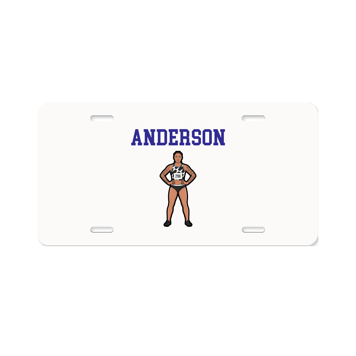 License Plate — Shirsey in Classic