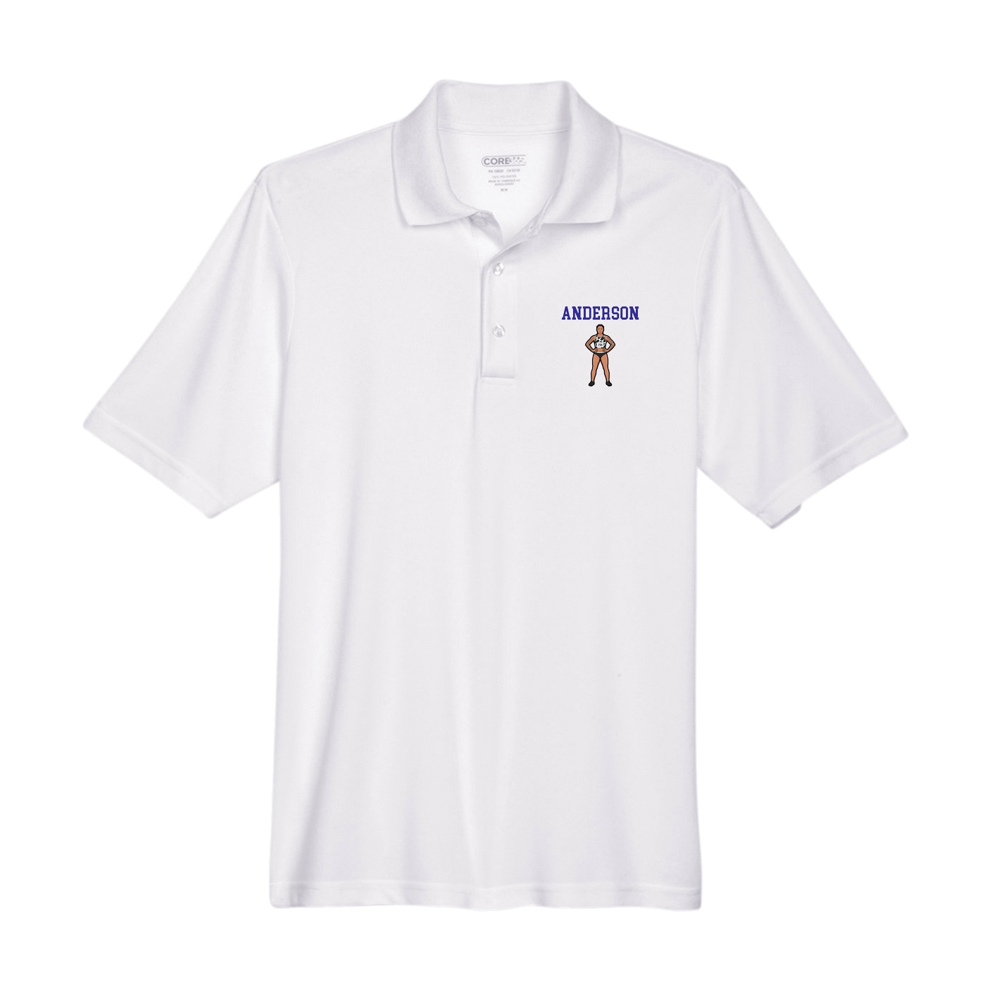 Performance Polo — Shirsey in White