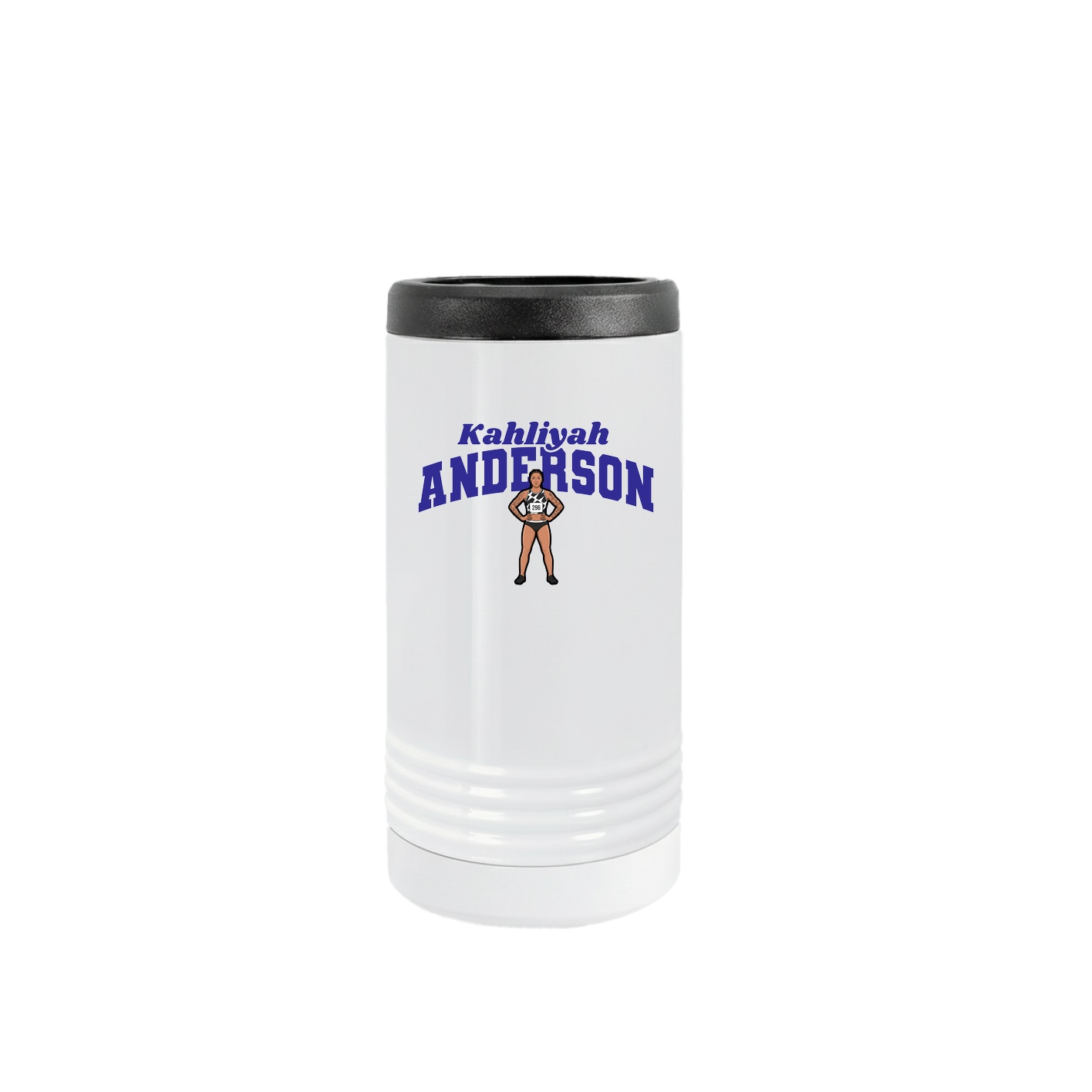 Slim Beverage Holder — Signature Arch in White