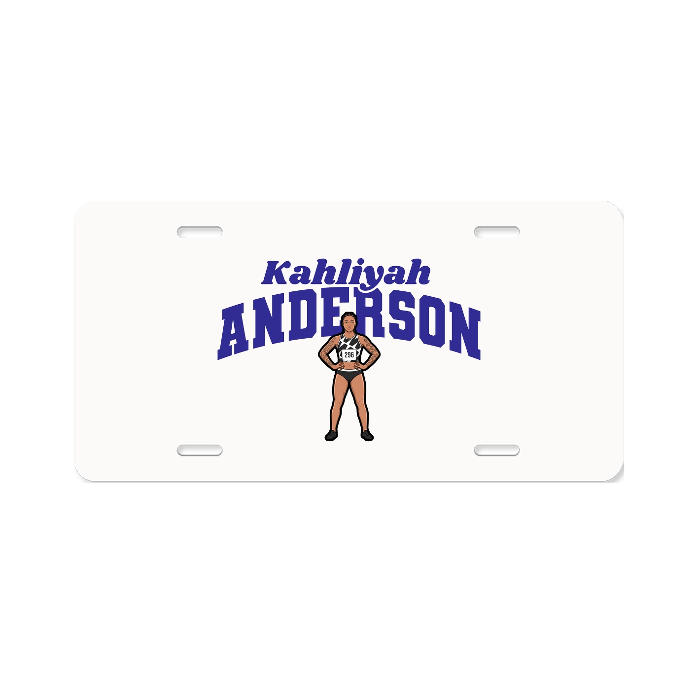 License Plate — Signature Arch in Classic